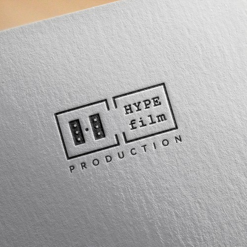 Minimal Logo design for film production house