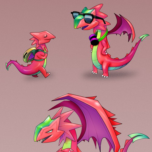  Dragon mascot