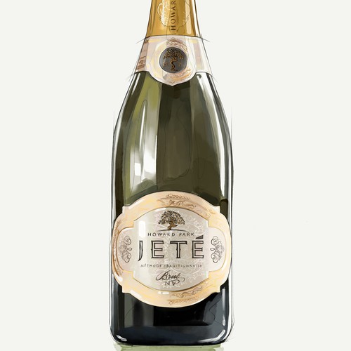 illustration of a wine bottle