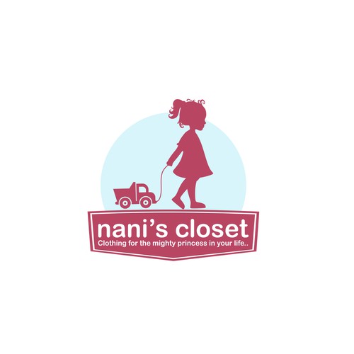 Create a logo and website for a Childrens clothing company with a difference