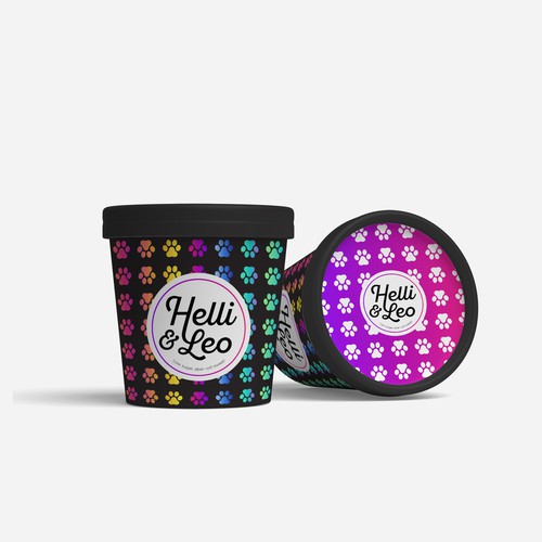 Ice Cream Cup packaging design