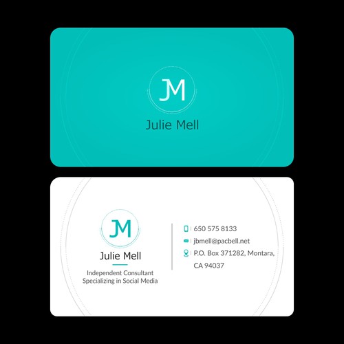 Business Card for Julie Mell