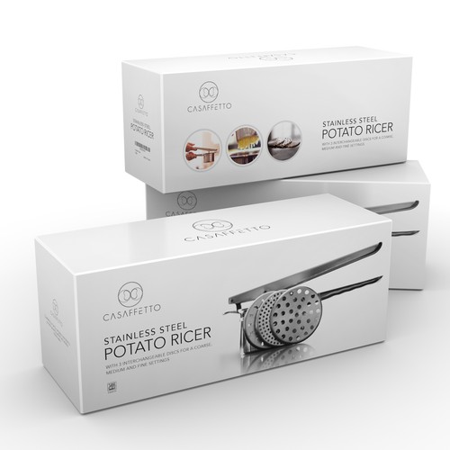 clean and simple box design for Casaffetto