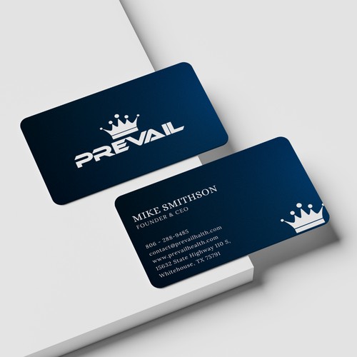 Prevail Health Business Card