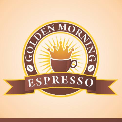 logo for Golden Mornings Espresso