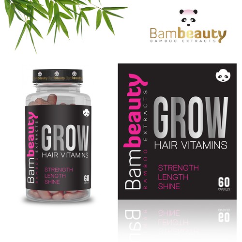 Label for Hair Vitamin