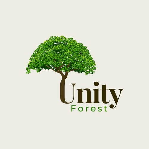 Unity Forest logo design
