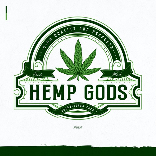 Logo for my CBD company that has a Original, Classic and collector type of feel.