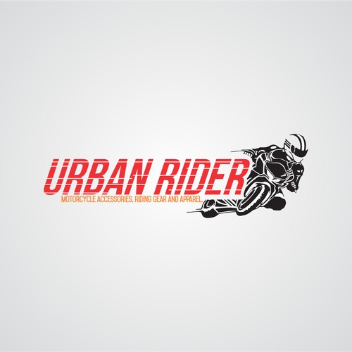 Logo for urban motorcycle gear shop