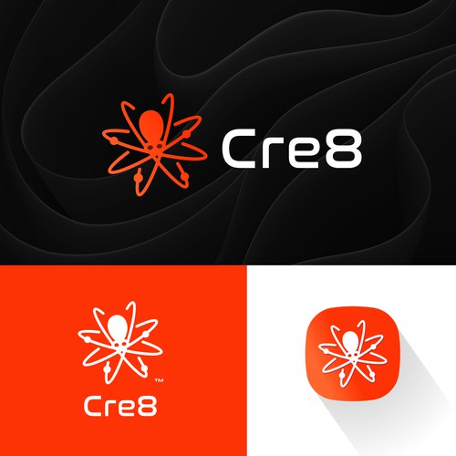 Modern logo for software company