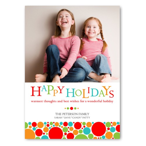 Picaboo 5" x 7" Flat Holiday Cards (will award up to 25 designs!)