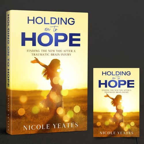 Hold on to Hope Book Cover concept