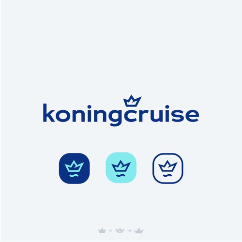 Logo for KoningCruise ("KingCruise")