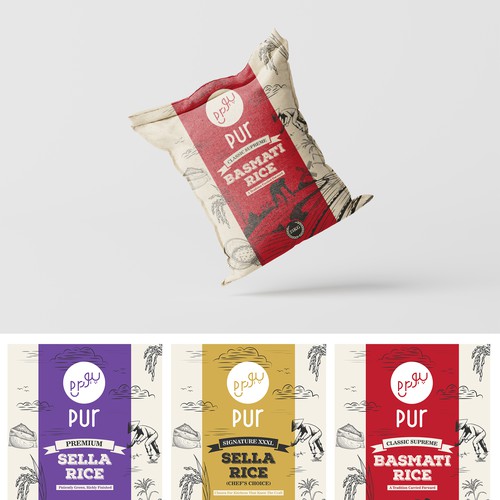 Rice package design