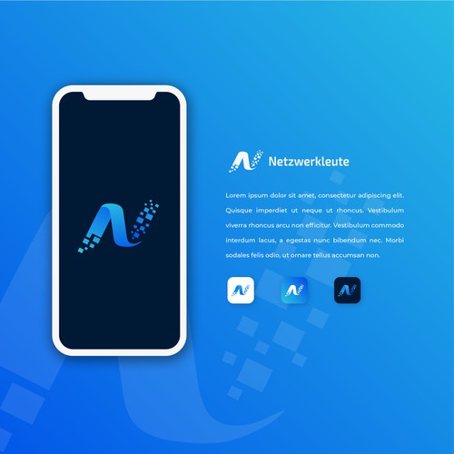 Logo design for a IT networking company