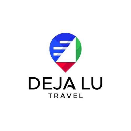 Clean, modern travel logo