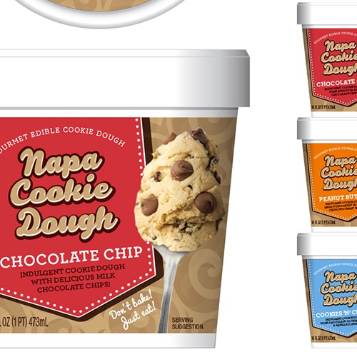 Cookie Dough Packaging