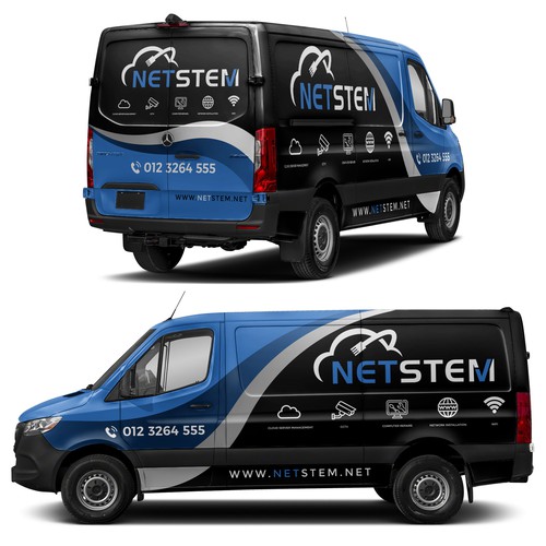 Netstem Mercedes Sprinter Full Wrap