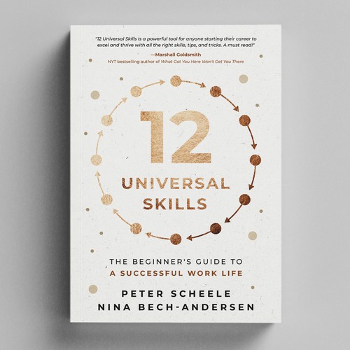12 Universal Skills Book Cover Design Concept
