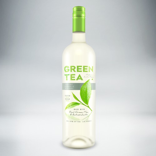 Healthy Alcohol - label
