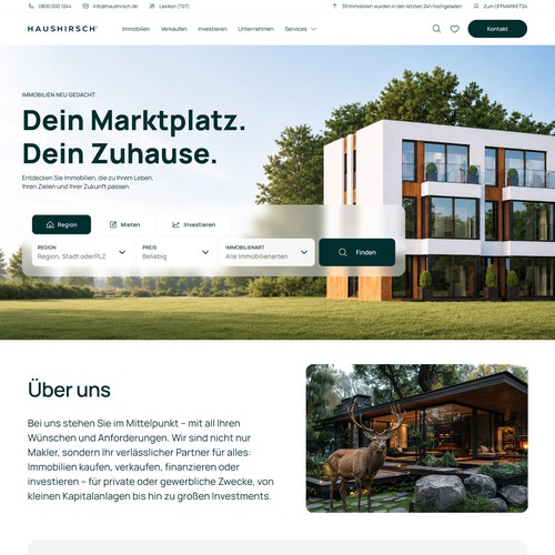 Modern Property Portal & Real Estate Website