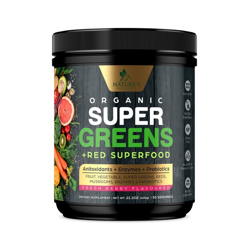 ORGANIC SUPER GREENS 