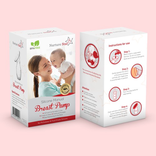 Silicone Breast Pump