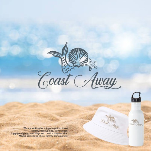 Coast Away Logo Design