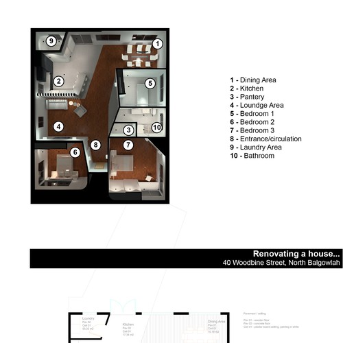 3D Floor Plan