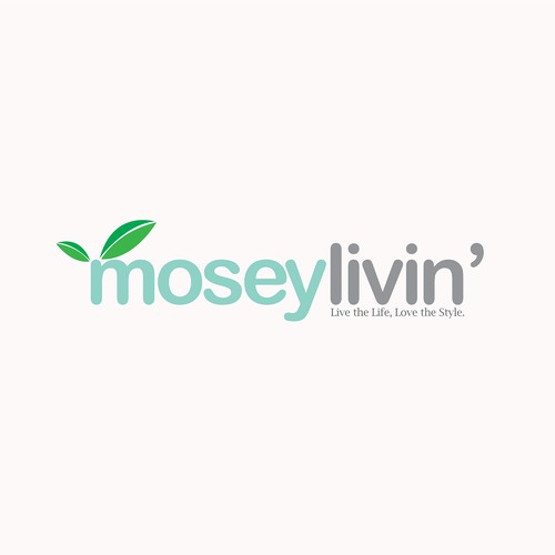 Create THE BRAND LOGO for Mosey Livin' to convey our laid back lifestyle