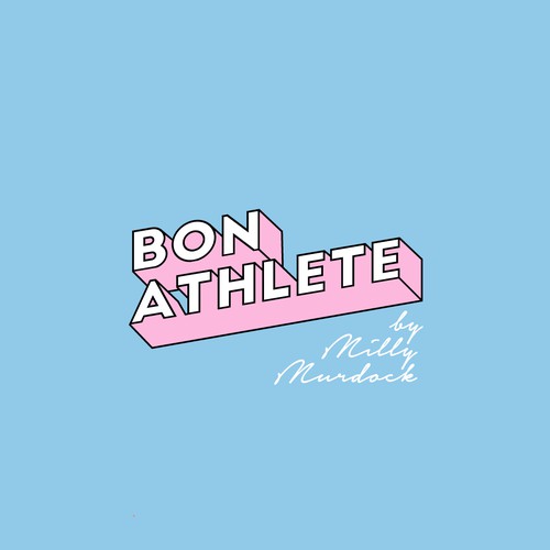 Cute logo for a professional athlete