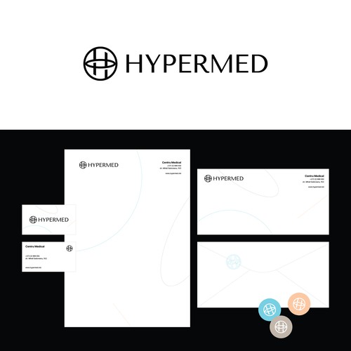 HYPERMED Brand Identity and Logo Design
