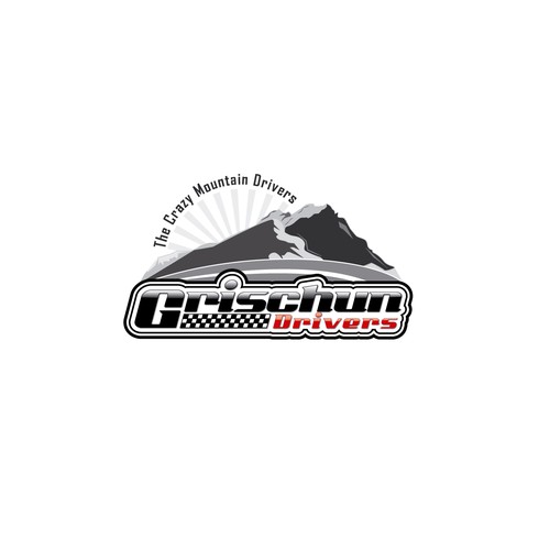 A logo concept for a Swiss Mountain Racers