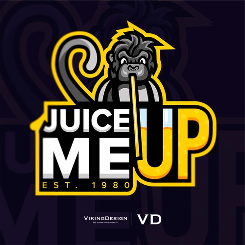 Juicy Me Up Logo Design