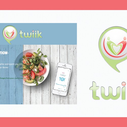 Get the feeling of Twiik and transform it to a great logo