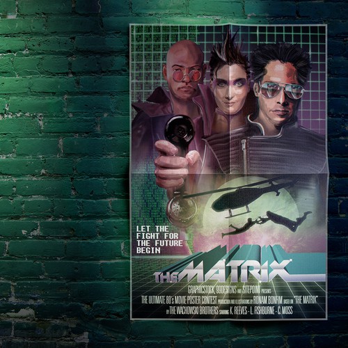 Ultimate 80s Movie Poster Contest - THE MATRIX