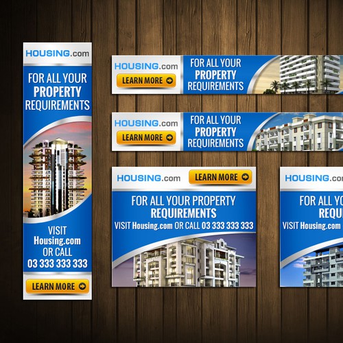 Design an innovative Banner Ad for Housing.com