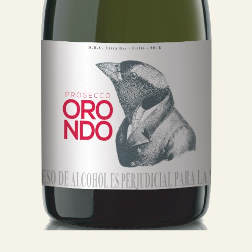 Orondo Prosecco Wine label