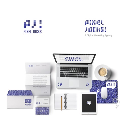 Pixel Jocks Digital Marketing Agency Branding