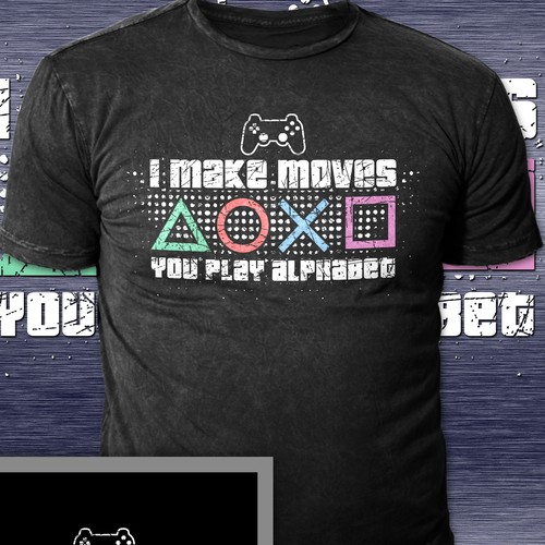 T-Shirt Design Concept for PlayStation fans