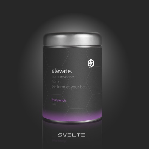 Fitness Supplement Packaging