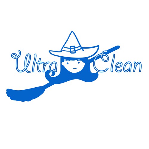 logo concept for cleaning company