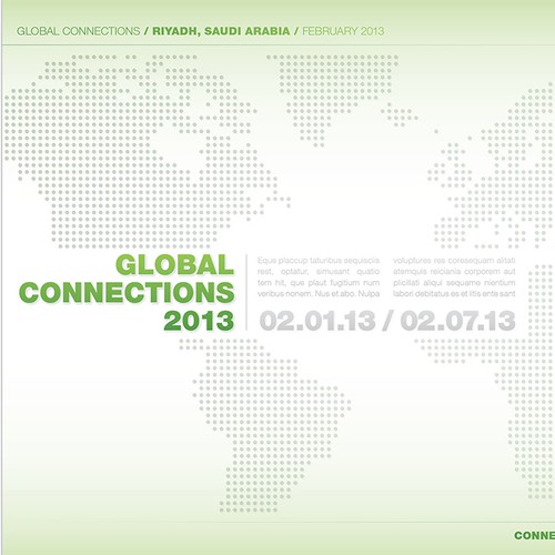Help Global Connections 2013 with a new postcard or flyer