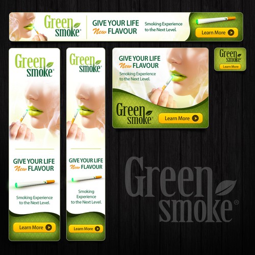 Banner Ad for Electronic Cigarette