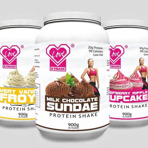 Love2Train: Delicious protein shakes for women...Can your design revolutionise the protein industry?