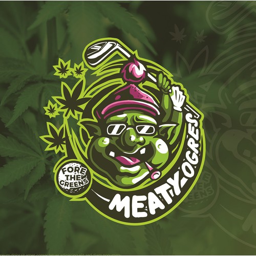 Meaty Ogres Logo Identity