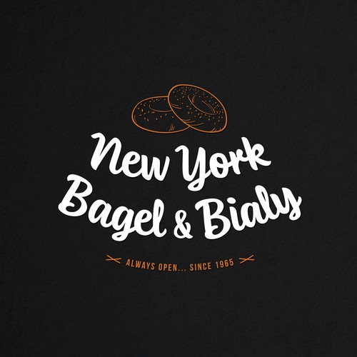Logo concept for Bagel & Bialy shop