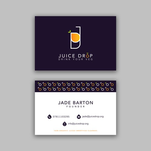 JUICE DROP LOGO & BRANDING
