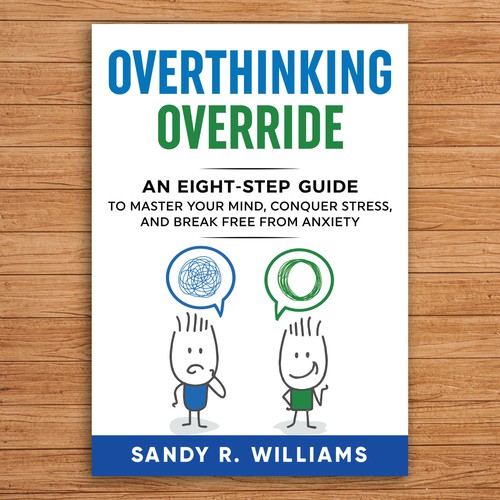 eBook Cover design for " OVERTHINKING OVERRIDE "