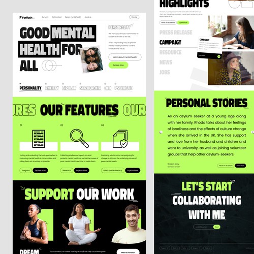 Forlicsh - Mental Health Website